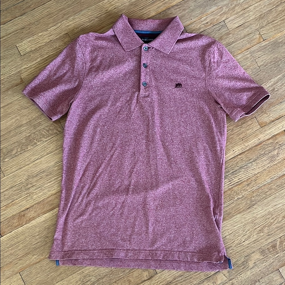 Banana Republic Maroon Polo Shirt